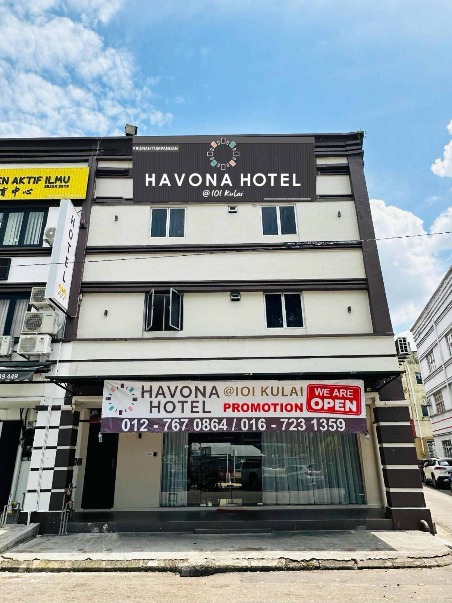Havona Hotel - Bandar Putra Kulai - Self Check-In Bagian luar foto